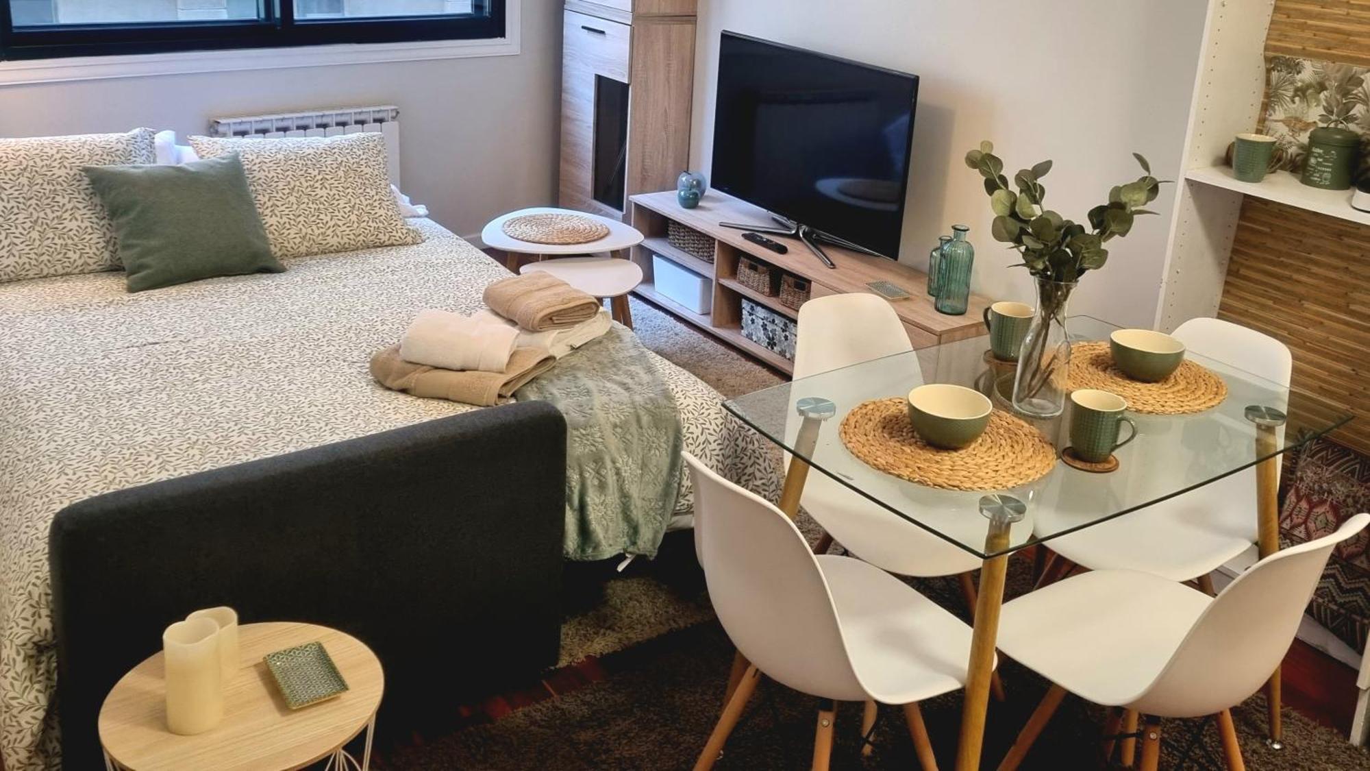 Appartement Bouzamar à Vigo Extérieur photo